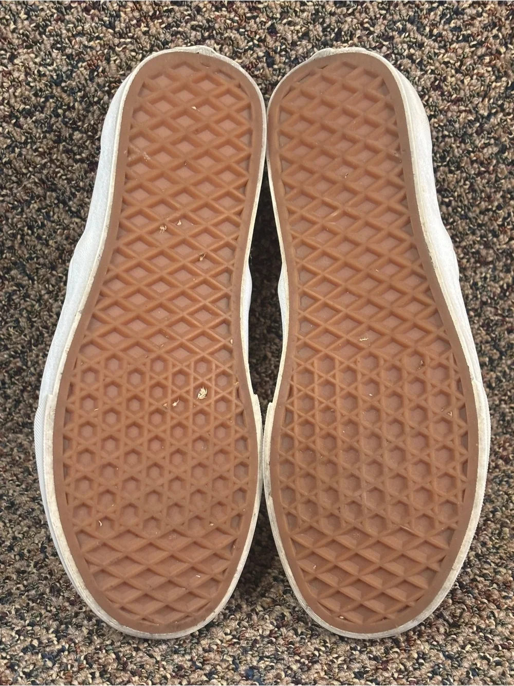 Vans Black Perforated Slip-On Sneakers with White Sole